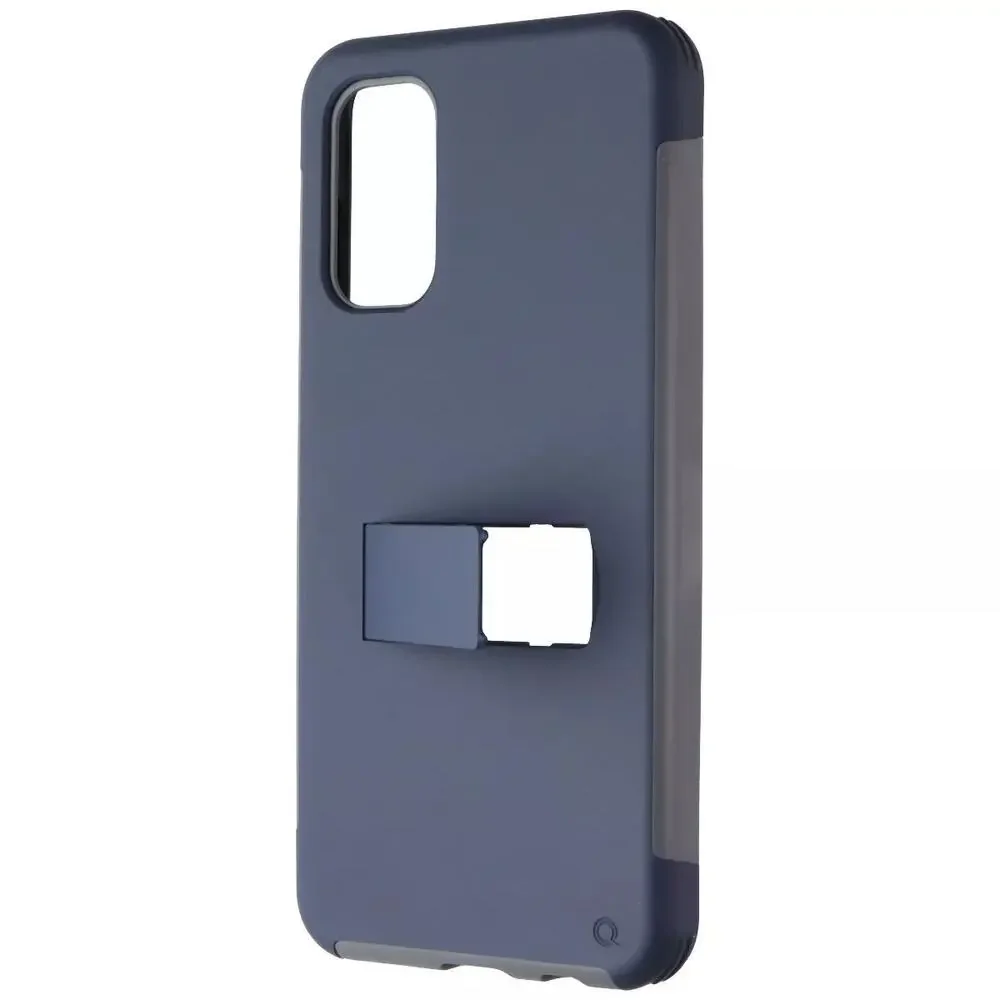 New QuikCell Advocate Two-Layer Kickstand Case for Samsung Galaxy A13 Slate Blue